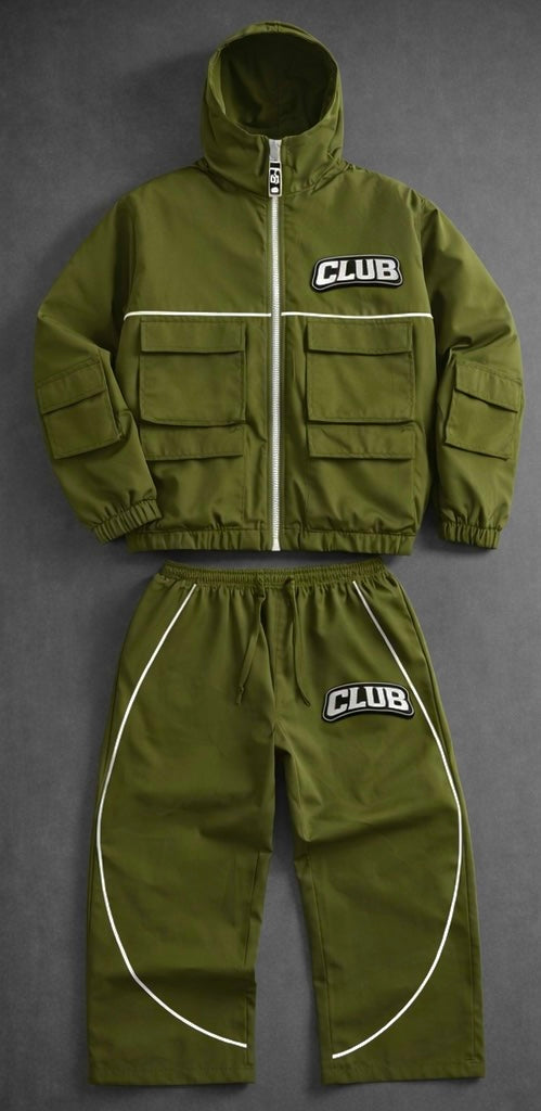 Club PST RainSuit Olive