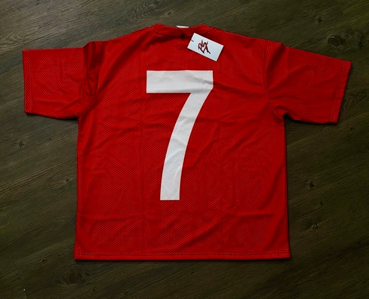 Red Mesh Club Jersey