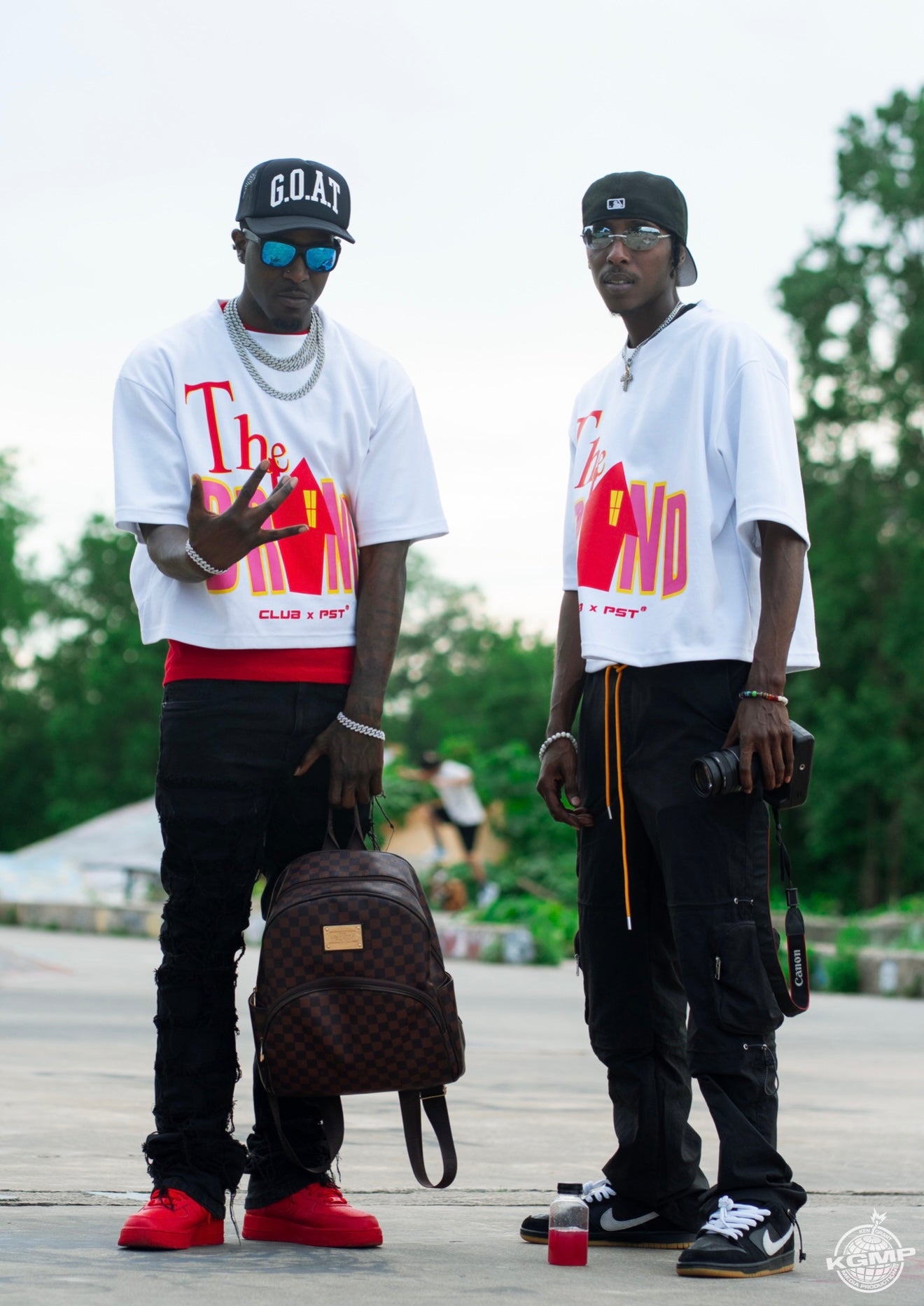 White Class Act Retro Tee