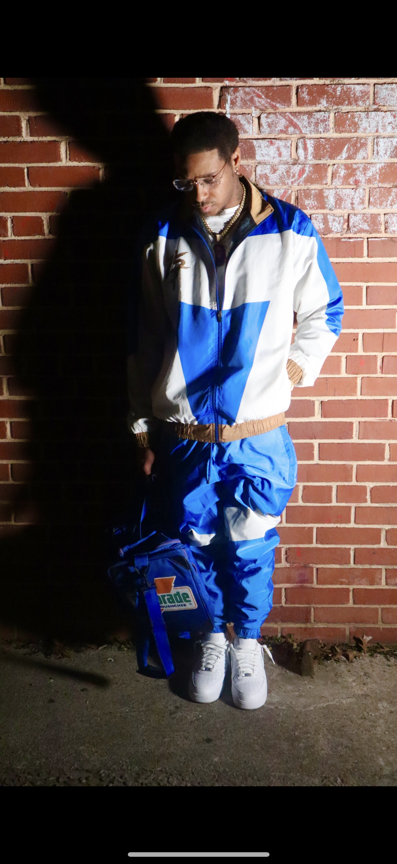CLUB PST WINDBREAKER SET BLUE