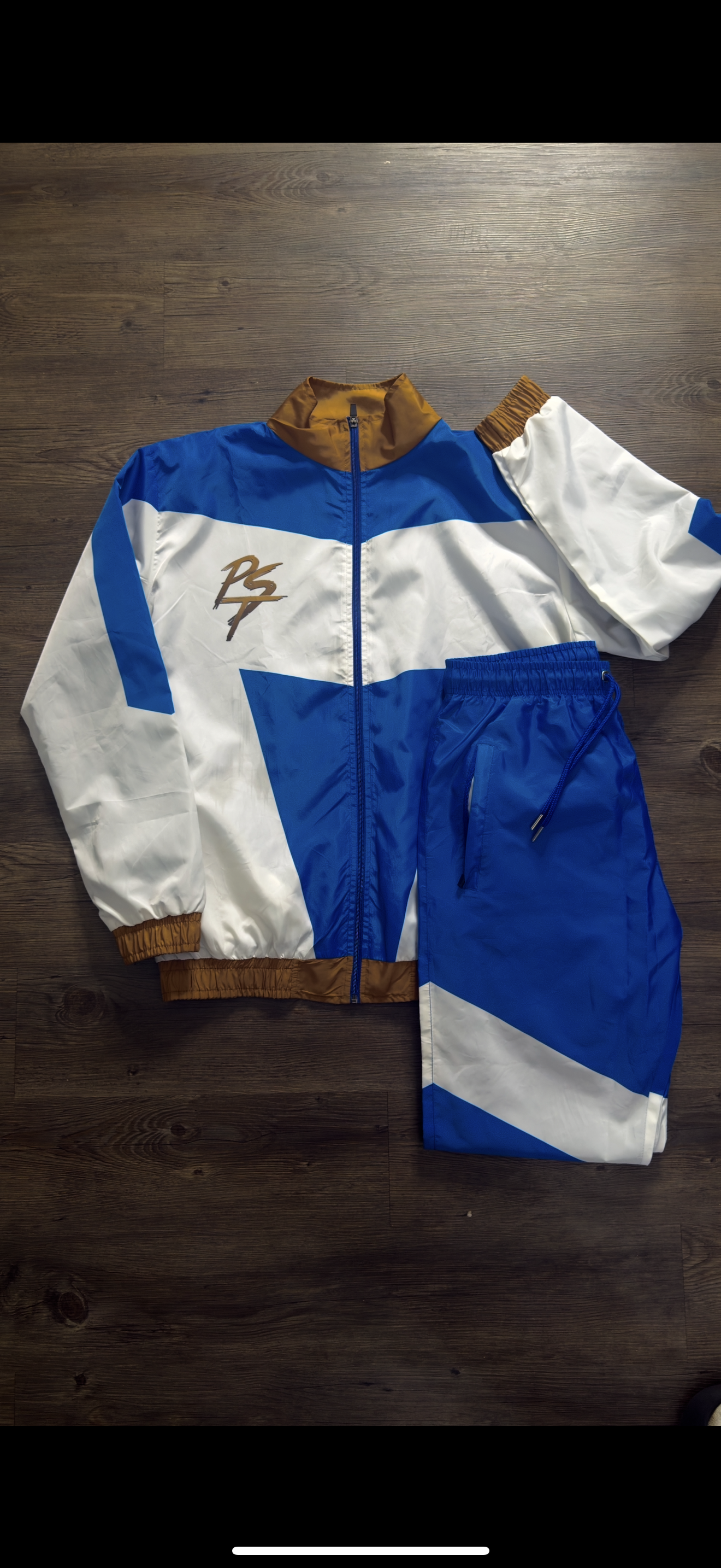CLUB PST WINDBREAKER SET BLUE