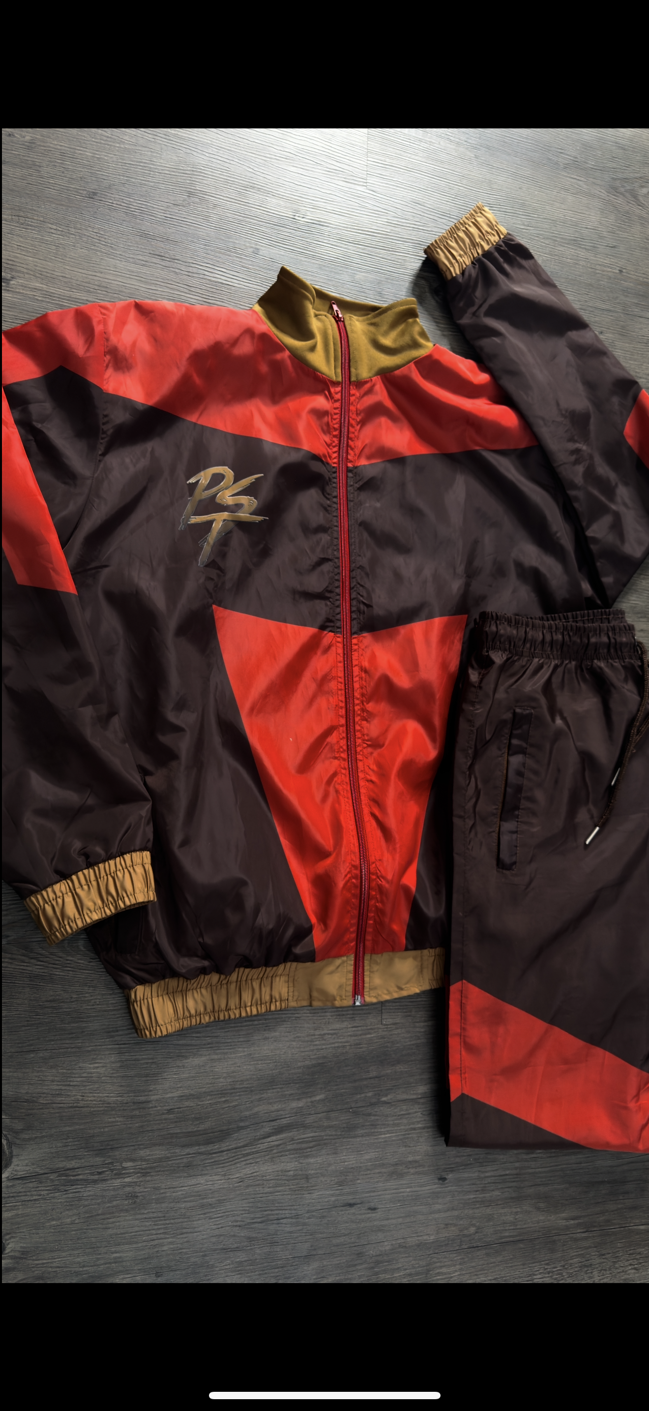 CLUB PST WINDBREAKER SET ORANGE